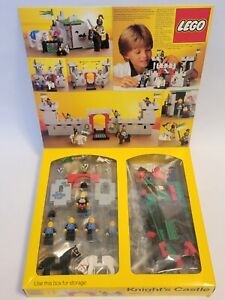 LEGO 6073 KNIGHT'S CASTLE Complete BOX TRAY + RARE PLASTIC TRAY MANUAL EXCELLENT