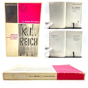 1963 K. L. Reich, Miles de Españoles en Los Campos de Hitler, Barcelona, WW2 - Picture 1 of 6