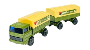 Matchbox Lesney Superfast TP15 Merecedes Military Truck and Trailer - Picture 1 of 14