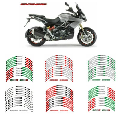 CINTA ADHESIVA RAYAS LLANTAS MOTO CALCOMANÍA PARA APRILIA CAPONORD 1200 Foto 1 de 4