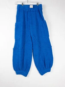 NWT Free People Beach Pull On Pants Womens PS Blue Cargo Baggy Lake Victoria - Picture 1 of 9