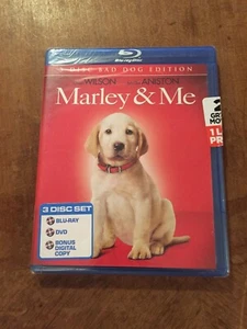 BLU-RAY & DIGITAL COPY- DVD- MARLEY & ME- 3-DISC BAD DOG EDITION- NEW - Imagen 1 de 4