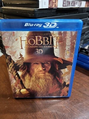 The Hobbit: An Unexpected Journey (3D Blu-ray, Blu-Ray & DVD, 2012) 5 disc - Image 1 of 2