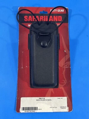 SAFARILAND 762-7-13 RADIO HOLDER w/ SWIVEL HOLSTER POUCH STX TACTICAL - Изображение 1 из 4