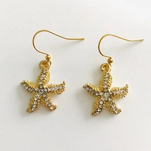 Strass Seestern Ohrringe von CurlanceCreations - Bild 1 von 4