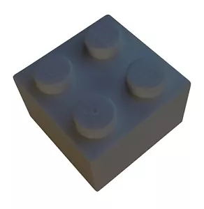 Lego 10 Stück Stein dunkelgrau (dark bluish gray) 2x2 (3003) Neu Steine Baustein - Bild 1 von 1