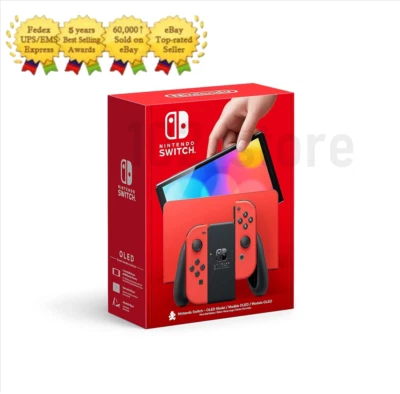 Nintendo Switch OLED Model Mario Red Limited Edition - Image 1 of 4