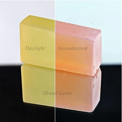 Rough Color Change Nano Heat Resistant Alexandrite Imitation Raw Stones YR1 - Image 1 of 4