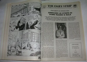 STRISCE GIORNALIERE: UOMO RAGNO 3/1-27/2-1977 \ HULK 30/10-6/12-1978 ( BHANG 1 ) - Foto 1 di 1