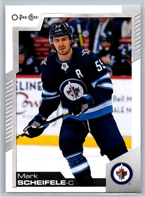 2020-21 O-Pee-Chee Mark Scheifele Winnipeg Jets #384 - Image 1 of 2