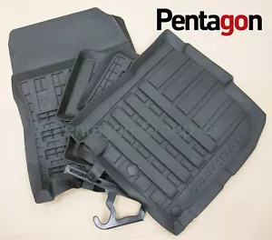 Genuine Nissan Qashqai 2014-2021 Set Of 4 Rubber Floor Mats Set KE7584E289 - Picture 1 of 4