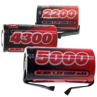 1.2V NiMH SubC Cells 2200-5000mAh for DIY Battery Packs - Image 1 of 3