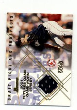 2001 Bowman Draft Picks and Prospects Futures Game Relics #FGR-SS Seung Song NM-