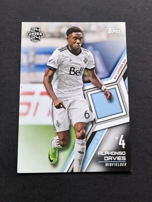 2018 Topps MLS Soccer Alphonso Davies RC Rookie Whitecaps - Image 1 of 4