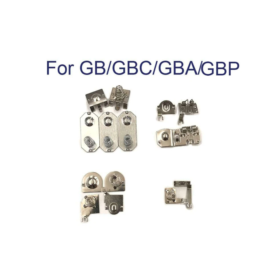 Battery Terminals Spring Contacts Battery Spring For Gameboy GBA GB GBC GBP - Image 1 of 4