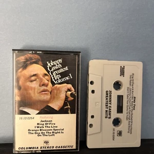 Johnny Cash's Greatest Hits Volume 1 Cassette Tape Columbia PCT00264 - Picture 1 of 6