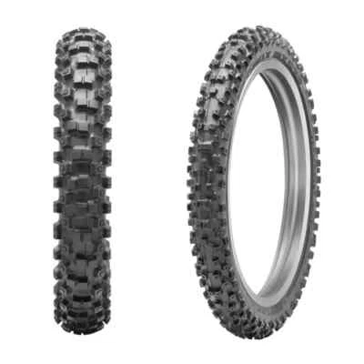 Juego de neumáticos traseros Dunlop Geomax MX53 70/100-17 90/100-14 Kawasaki KX85 01-18 Foto 1 de 4
