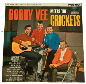 Bobby Vee meets the Crickets Vinyl LP Album Mono 1962 Peggy Sue - Picture 1 of 5