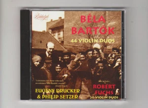 (CD) Bartók; Fuchs: Violin Duos / DRUCKER & SETZER / [Biddulph]  - Imagen 1 de 3