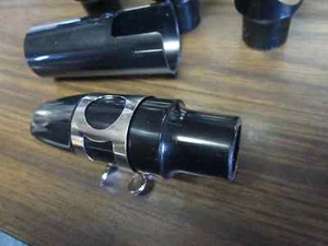 Tenor Sax Mouthpiece w/ USA Ligature & Black Plastic Cap - Picture 1 of 5