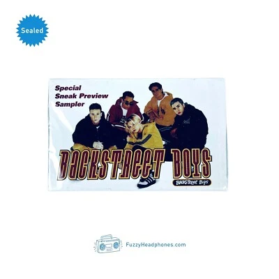 Backstreet Boys – Special Sneak Preview Sampler Cassette Tape 1995 SEALED - Image 1 of 4