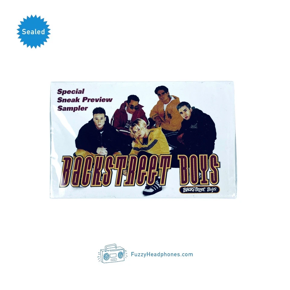 Backstreet Boys – Special Sneak Preview Sampler Cassette Tape 1995 SEALED - Image 1 of 4