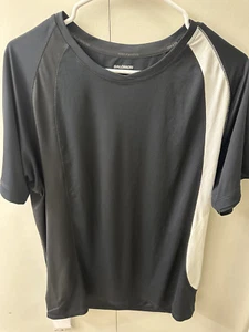 Salomon Running Shirt Size Large Black / White - Picture 1 of 3