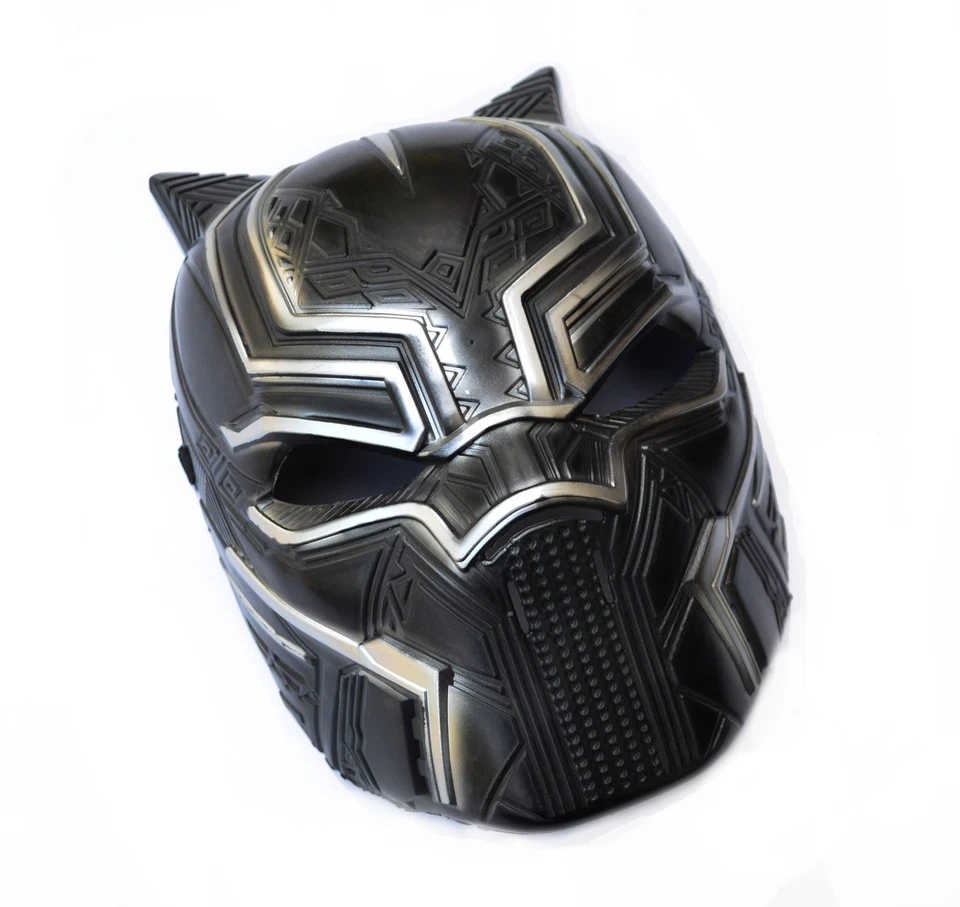 Black Panther Halloween Mask Costume Party Face Mask Superhero 2019  - Image 1 of 4