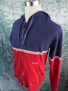 Billabong Herren Reißverschluss Hoodie Sweatshirt-rot/weiß/blau Gr. M Y150z - Bild 1 von 9