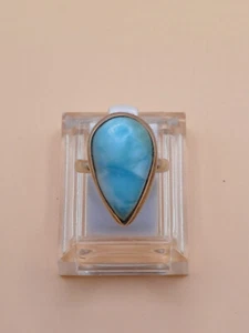 Anello con Larimar in Argento 925 - Foto 1 di 3