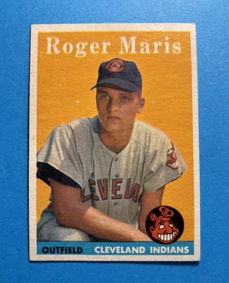1958 TOPPS ROGER MARIS #47 Set-Break ДЕБЮТАНТ RC - Изображение 1 из 2