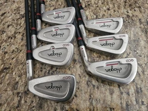 Nice 4-PW RH Ben Hogan Edge GCD Midsize Iron Set with Hogan Apex R-Flex Graphite - Picture 1 of 13