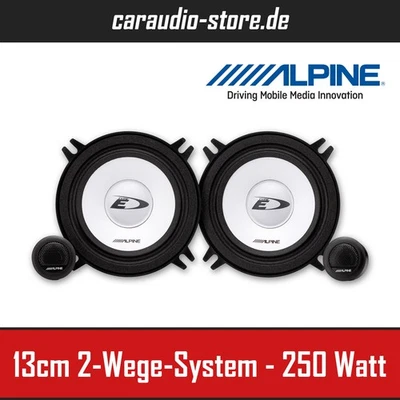 Alpine SXE-1350S 13cm 2-Wege Komponenten System 130mm 250Watt Max Peak Power  - Bild 1 von 2