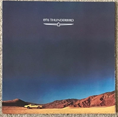 Folleto de ventas de autos canadienses Ford Thunderbird LF 1976 #9/75 Foto 1 de 2