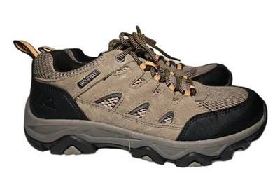 New Ozark Trail Mens Hiker Low Boots - Waterproof, Rubber Outsole,Taupe, Size 8 - Image 1 of 4