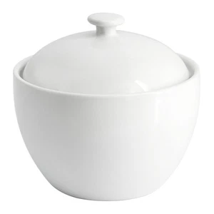 Our Table Simply White 13 Ounce Porcelain Sugar Bowl in White - Picture 1 of 1