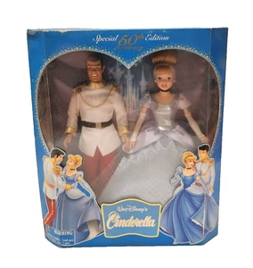 Disney Cenicienta Edición Especial 50 Aniversario Muñecas Set NUEVO RARO Juguete Príncipe - Imagen 1 de 8