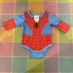 Marvel Spider-Man Baby One Piece - Size 000 (0-3 Months) - Picture 1 of 3