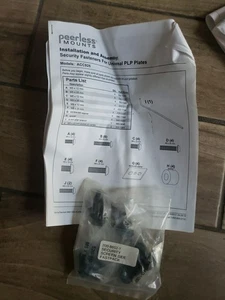 PEERLESS ACC925 - SECURITY FASTENERS - BLACK - SCREEN-SIDE SECURITY FASTENERS FO - Picture 1 of 2