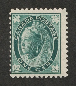 1897-98 Canada Sc# 67 - One Cent "Maple Leaf" Queen Victoria. MNH - Picture 1 of 1