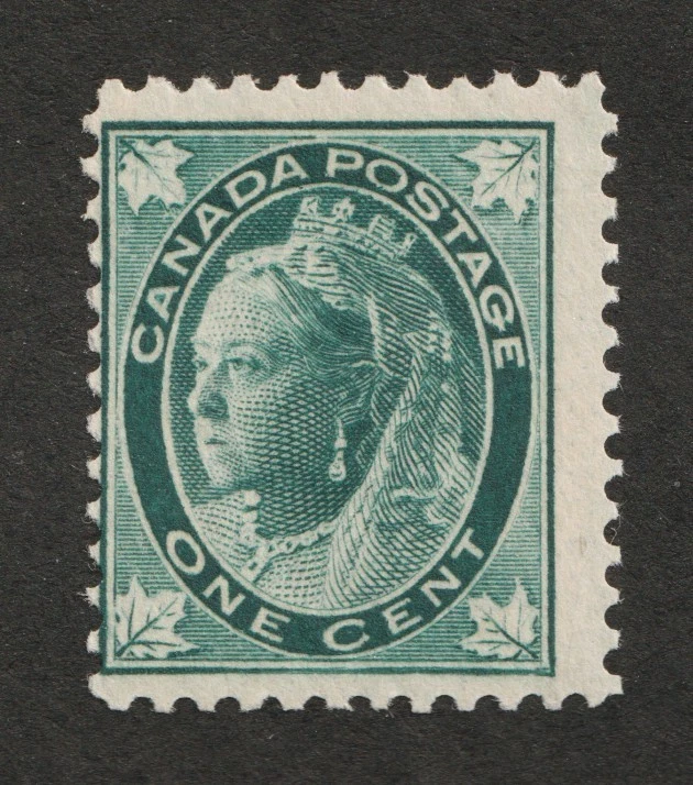 1897-98 Canada Sc# 67 - One Cent "Maple Leaf" Queen Victoria. MNH - Image 1 of 1