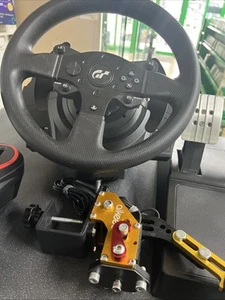 🔥Thrustmaster T300 RS GT Wheel, Pedals, Shifter & Handbrake Bundle 🔥 - Picture 1 of 11