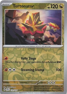 Turtonator Uncommon Reverse Holo SV08: Surging Sparks 137/191 NM - Picture 1 of 2