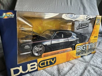 Nuevo coche diecast Jada Dub City Big Time Muscle 1:24 - Pontiac GTO Judge 1969 Foto 1 de 4