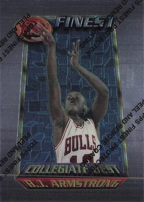 1994-95 Finest #252 B.J. Armstrong - Image 1 of 2