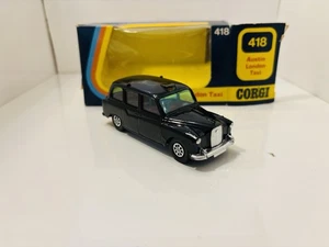 Corgi Toys Whizzwheels #418 Austin London Taxi - Originalverpackt - Bild 1 von 10