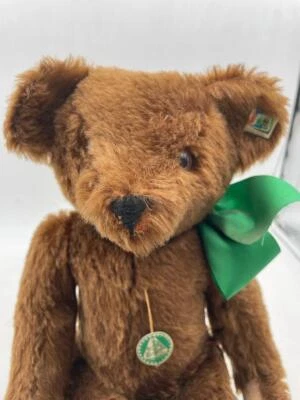 1/4 Sammlerbär / Leven Bear 1910 / Original Hermann Design /Plüsch / Vintage / - Bild 1 von 4