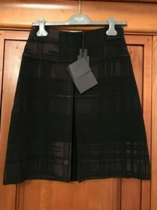 BNWT PRADA Genuine A-line NATTE Tartan Skirt Size 40 - Picture 1 of 11