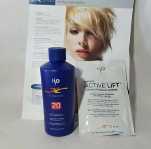 ๐ ISO Dust Free Active Lift Off Scalp Lightener 1.5 oz Packet & 20 Vol 8.5oz ๐ - Picture 1 of 6