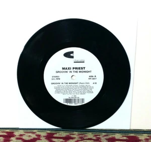 Maxi Priest – Groovin' In The Midnight (Radio Edit), Dreaming, 7" 331/2 RPM- EX - Picture 1 of 2